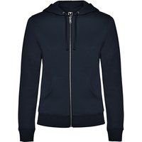 Körperbetonte Sweatjacke mit Reißverschluss