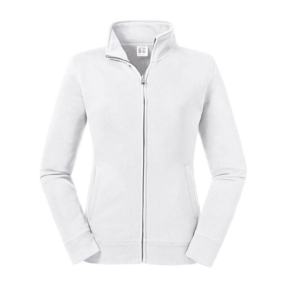 Taillierte Fleecejacke mit Reißverschluss