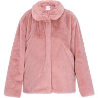 Kuschelige Kunstpelzjacke mit Kragen