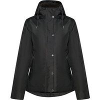 Wattierte wetterfeste Jacke mit Kapuze