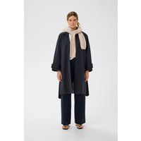 Oversize-Trenchcoat mit Einknopfverschluss