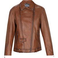 Ikonische Vintage Leder-Bikerjacke