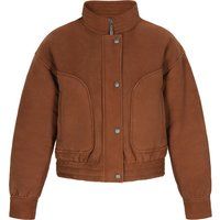 Wildlederjacke im Vintage-Stil