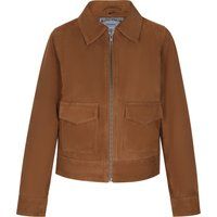 Strukturierte Kurzjacke mit Pattentaschen