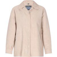 Klassische Hemdjacke aus Ziegenvelours