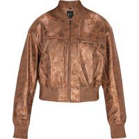 Kurzjacke mit Metallic-Finish