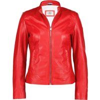 Elegante Moto-Jacke aus Lammleder