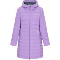 Mittellanger gesteppter Parka mit Kapuze