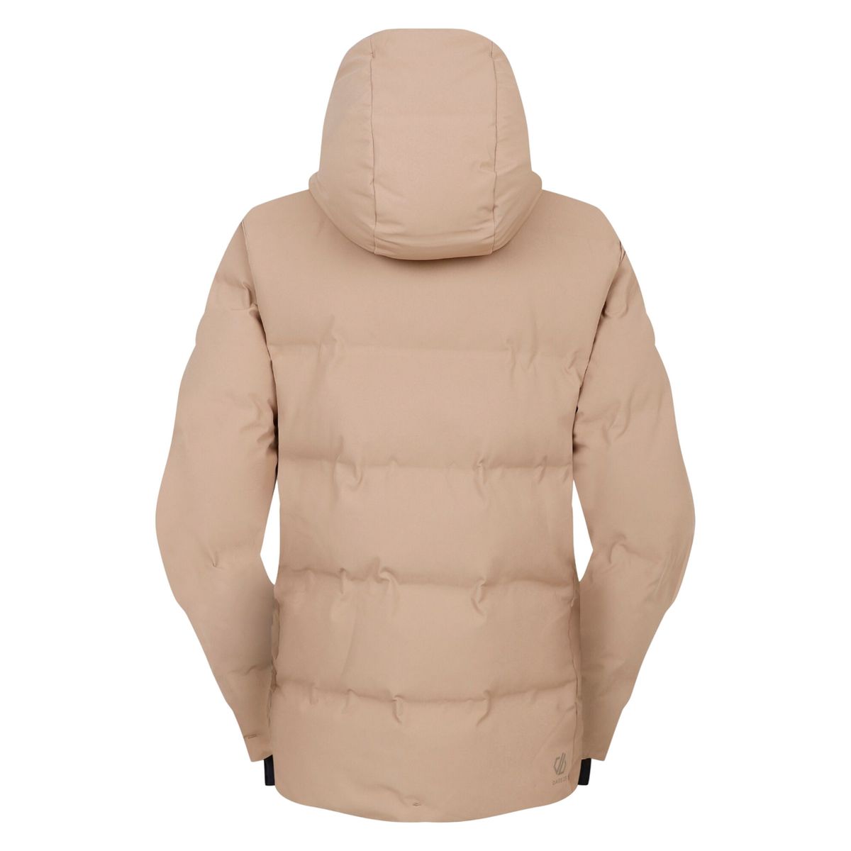 Gesteppte Pufferjacke mit fester Kapuze