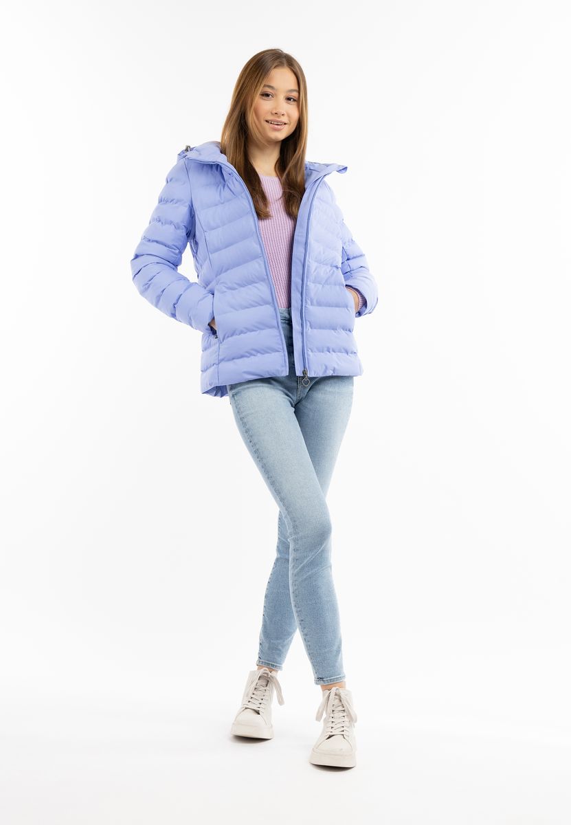 Gesteppte Kapuzenjacke mit Kapuze