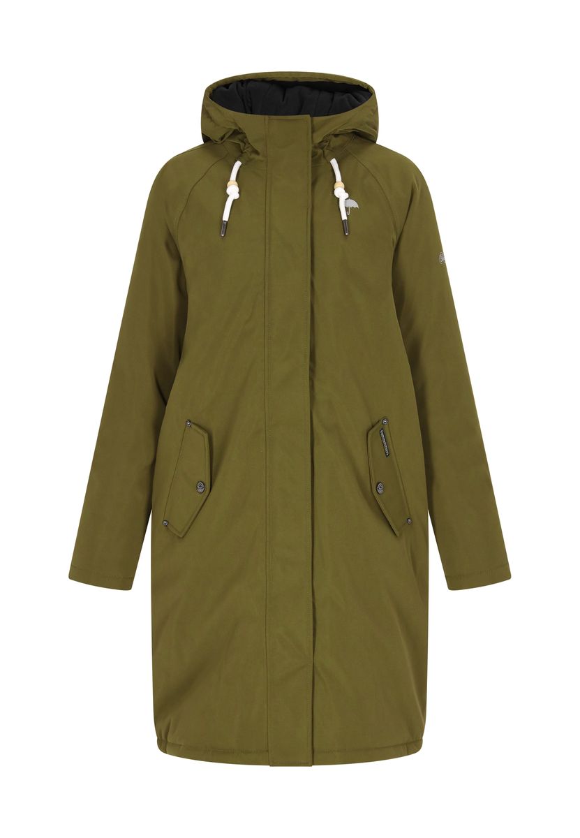 Wasserabweisender Winterparka mit Kapuze