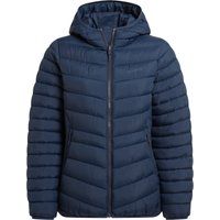 Isolierte packbare Steppjacke mit Kapuze