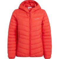 Leichte isolierte Steppjacke mit Kapuze