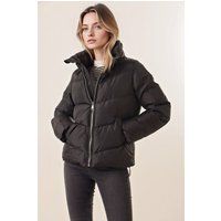 Gesteppte Isolationsjacke mit Stehkragen