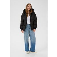 Gesteppte Pufferjacke mit Kapuze