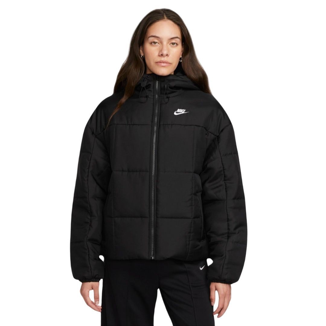 Gesteppte Pufferjacke mit Kapuze