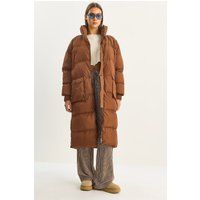 Übergroßer langer Puffer-Mantel