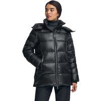 Gesteppte Daunenjacke mit Kapuze