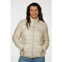 Leichte Daunenjacke mit Wellensteppung