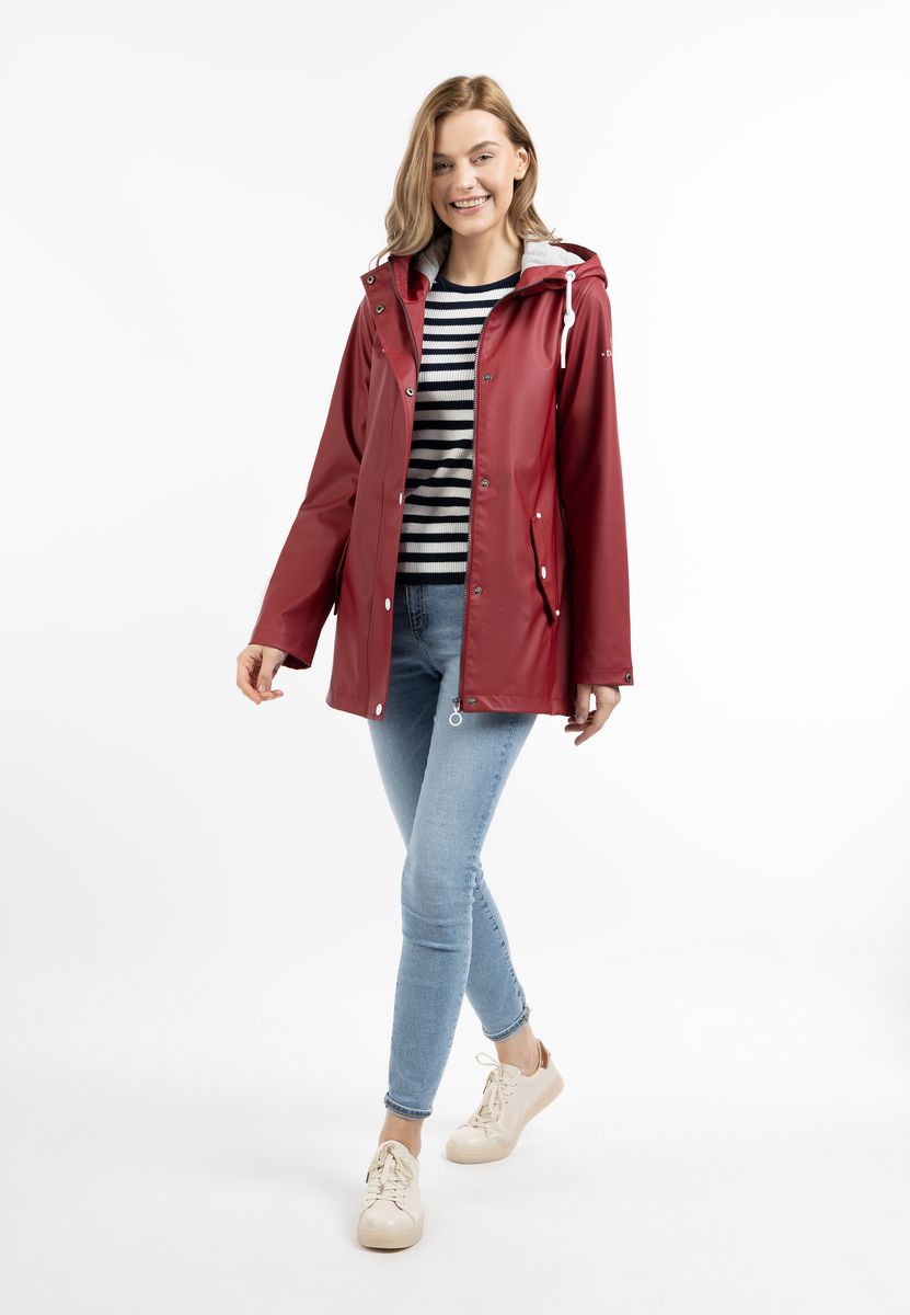 Klassische Maritime Kapuzen-Regenjacke