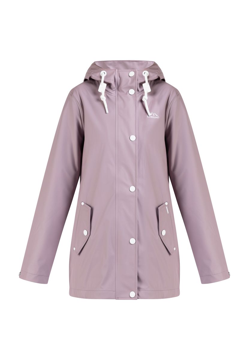 Taillierter funktioneller Parka mit Kapuze