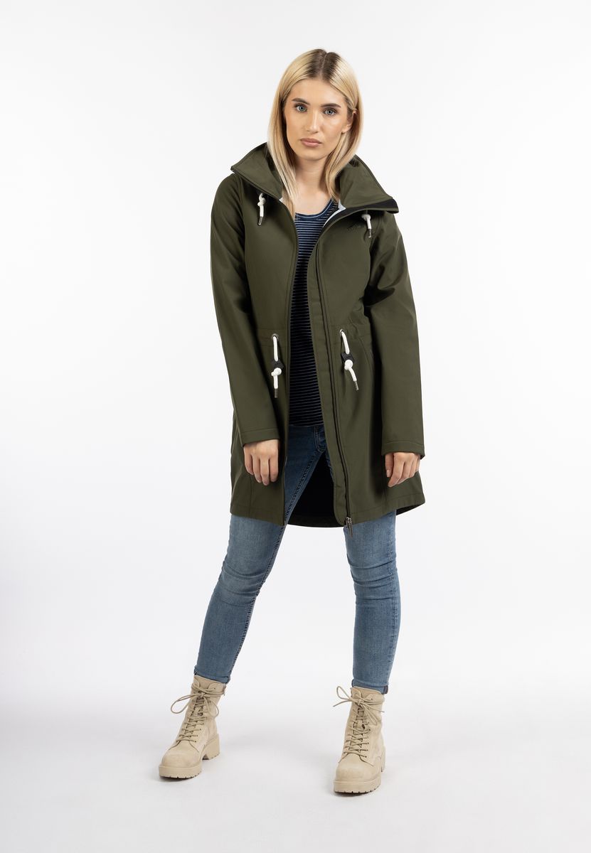 Sportlicher Softshell mit Taillenzug