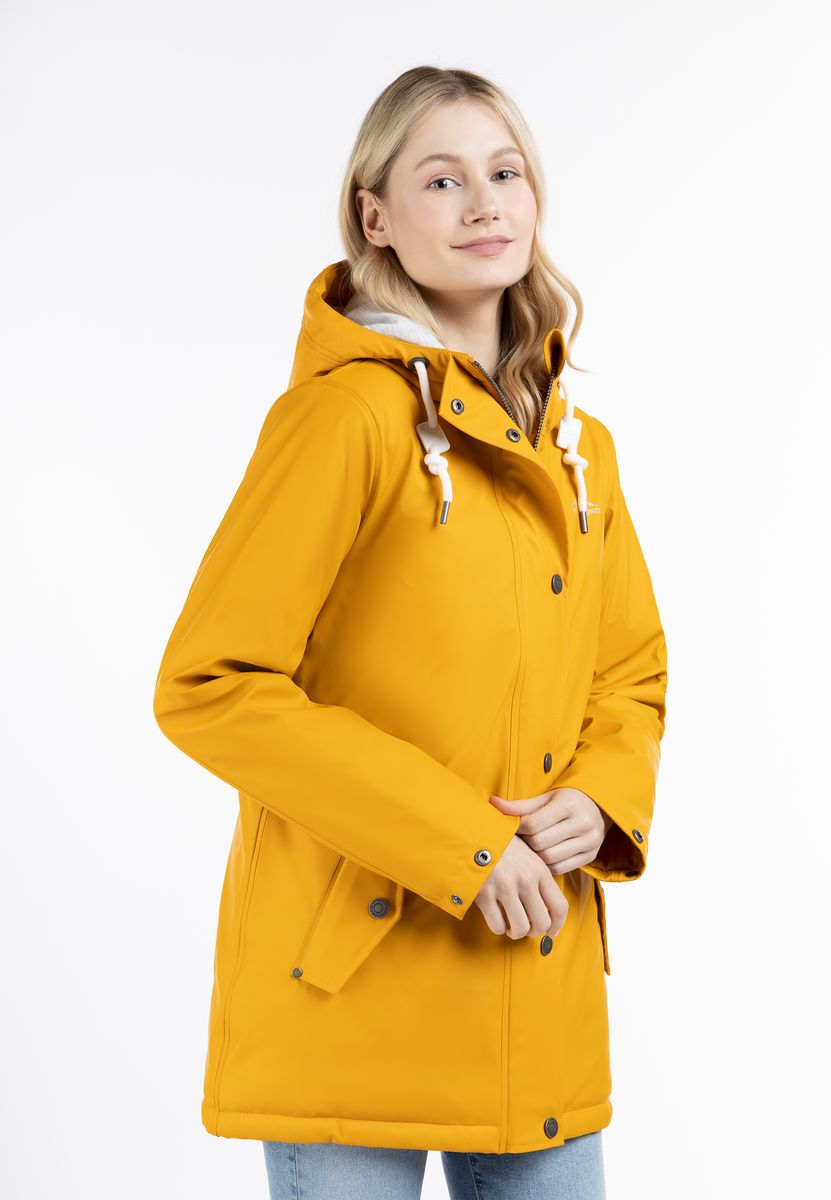 Wattierter wasserdichter Regenparka