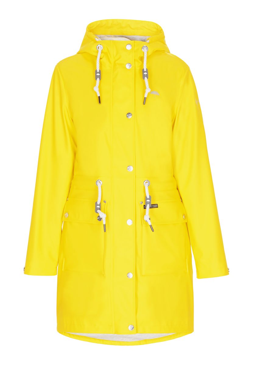 Wasserdichter Kapuzenparka mit Kordelzug