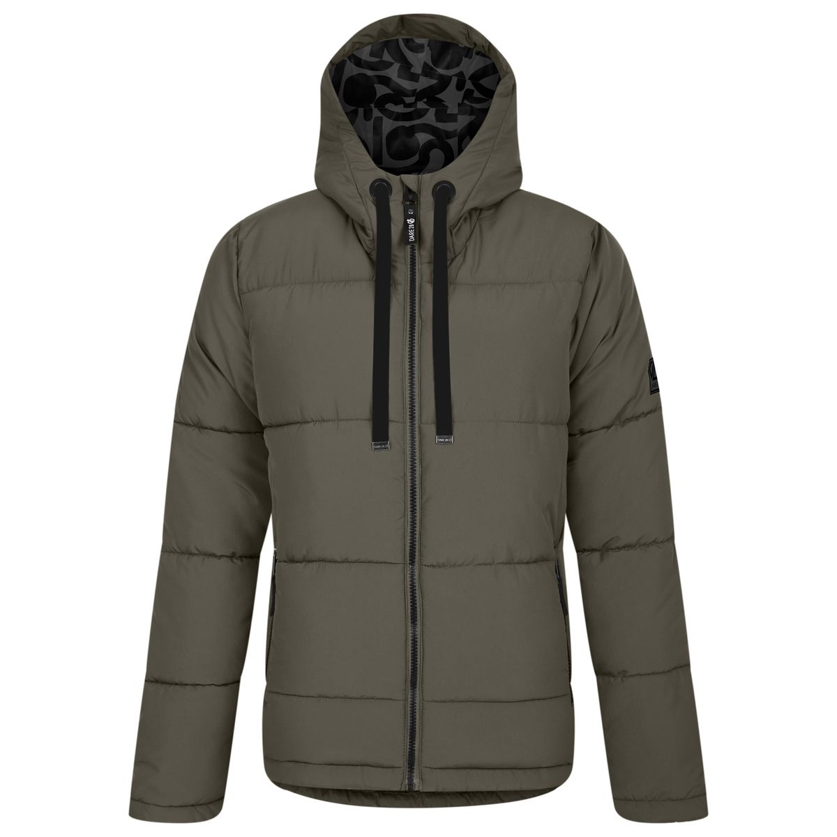 Gesteppte Pufferjacke mit Kapuze
