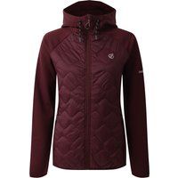 Hybridjacke mit Kapuze und Wattierung