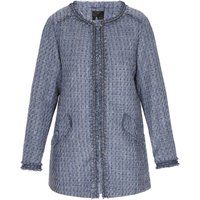 Strukturierter Mantel im Tweed-Stil