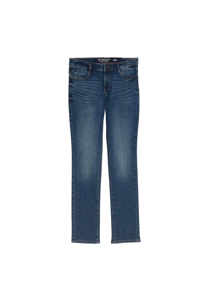 Klassische Straight-Fit Five-Pocket Jeans