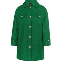 Elegante strukturierte Hemdjacke mit Knöpfen
