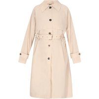 Klassischer Raglan-Trenchcoat mit Gürtel