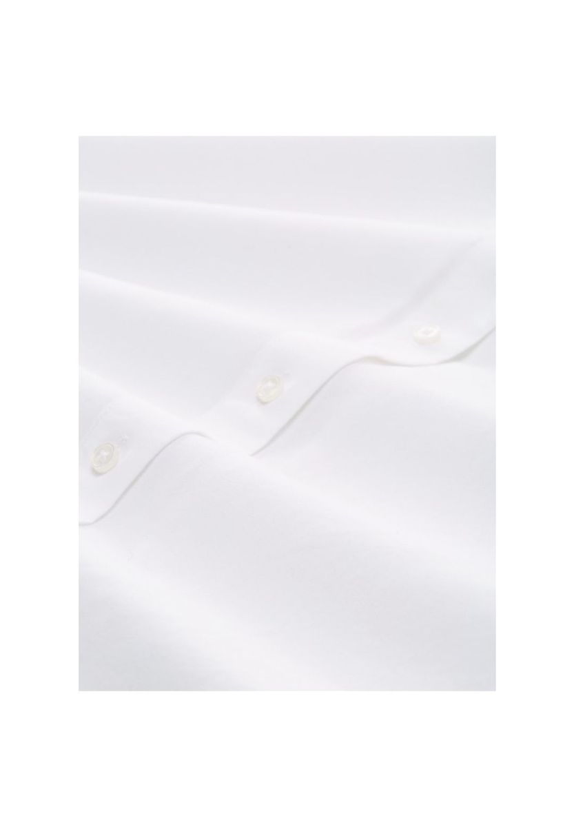 Lockere Popeline-Hemdbluse mit Knopfleiste