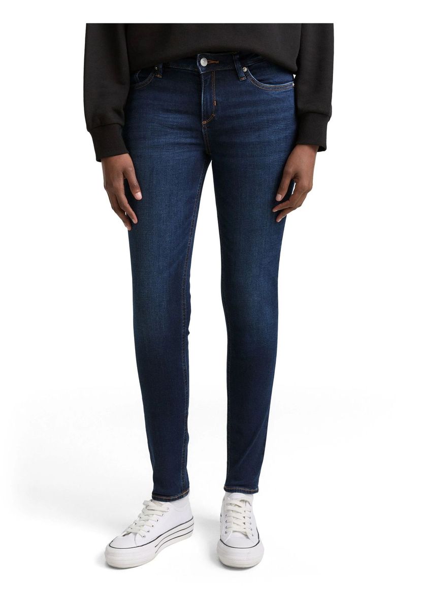 Schmale Low-Rise 5-Pocket-Jeans