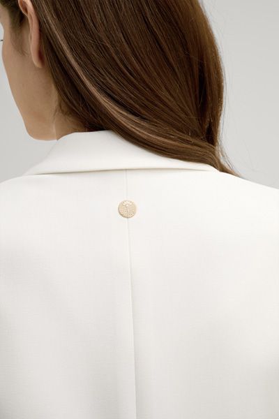 Schmal geschnittener Einreiher-Blazer Jackie