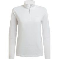 Technisches Langarmshirt mit halbem Reißverschluss