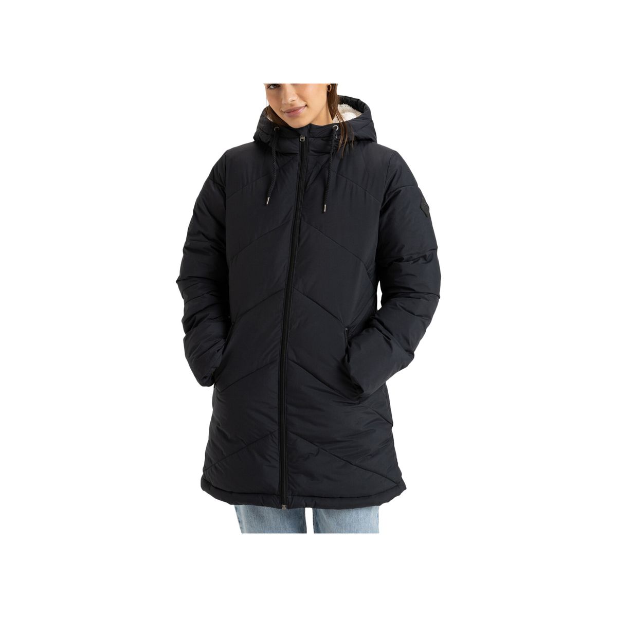 Gesteppter Winterparka mit Kapuze