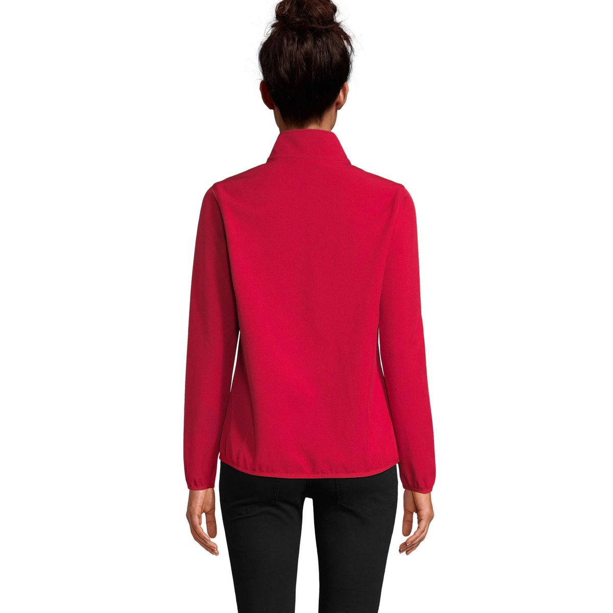Funktionale Softshelljacke mit Stehkragen