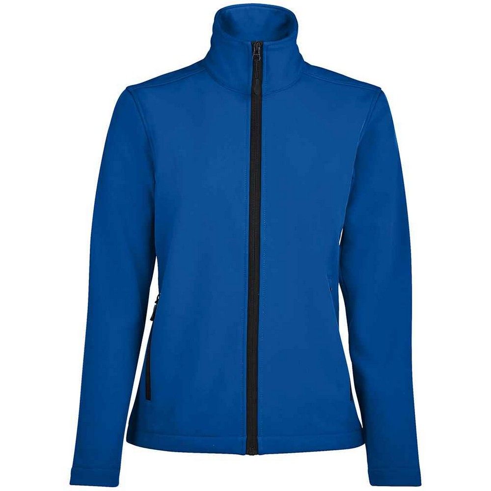Funktionale Softshelljacke mit Reißverschluss