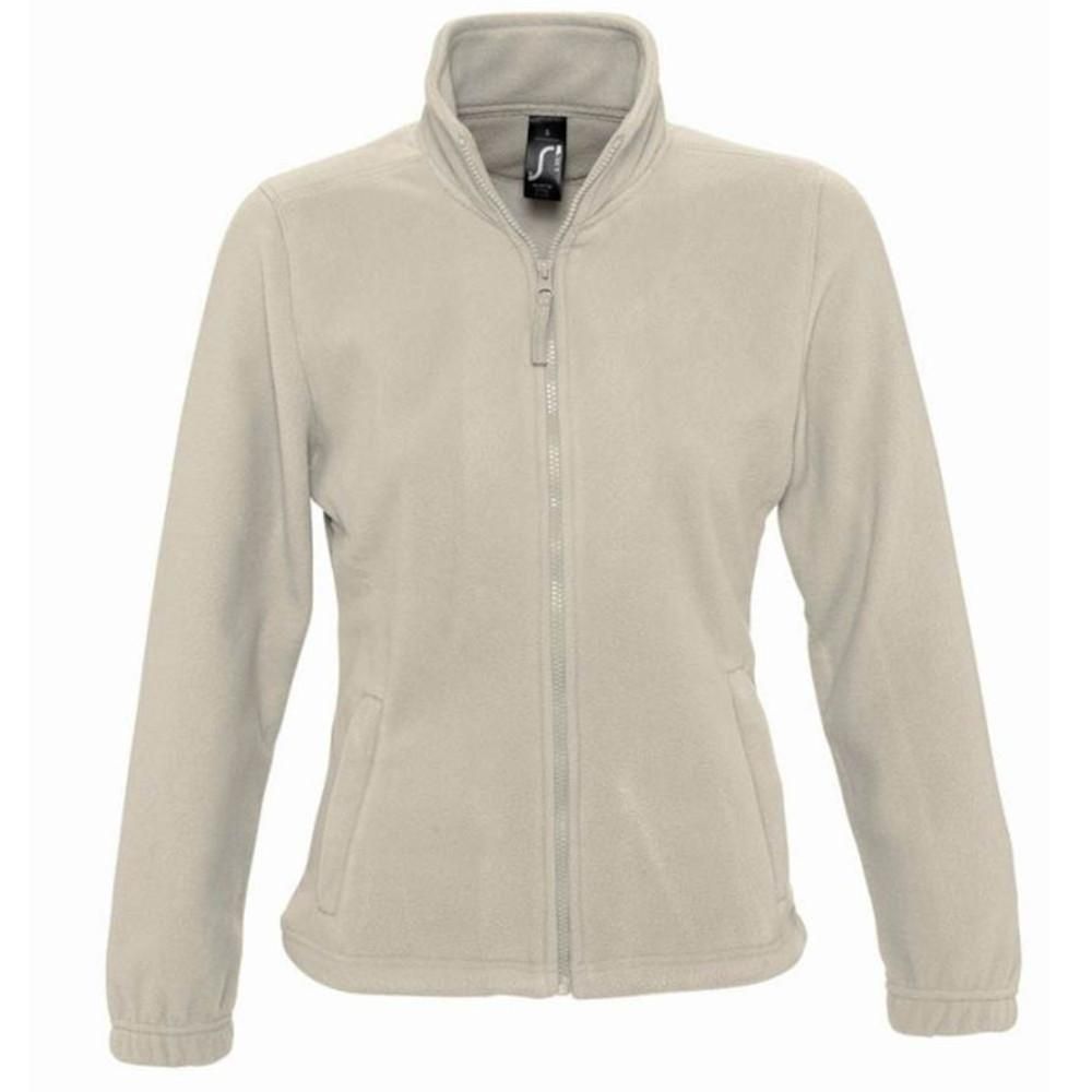 Taillierte Fleecejacke mit Reißverschluss