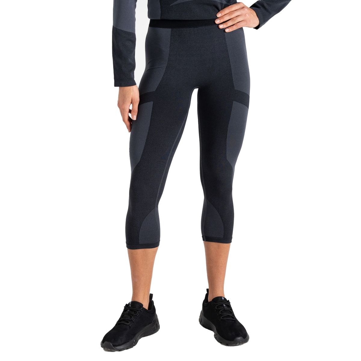 Nahtlose Hochleistungs 3/4-Leggings