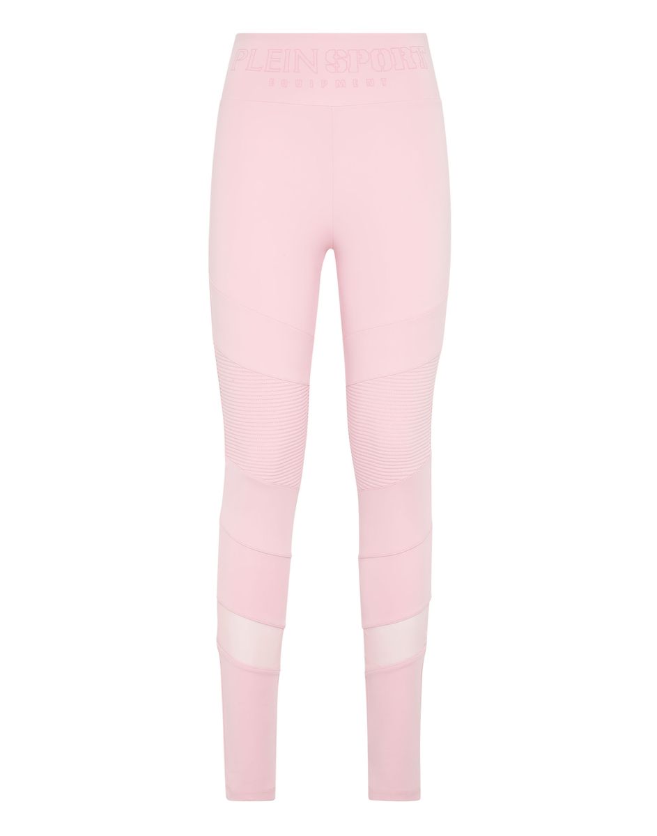Gesteppte Performance-Leggings mit hohem Bund