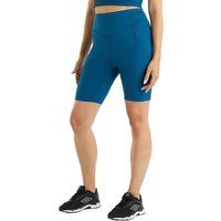 Hochgeschnittene gerippte Trainings-Radlershorts