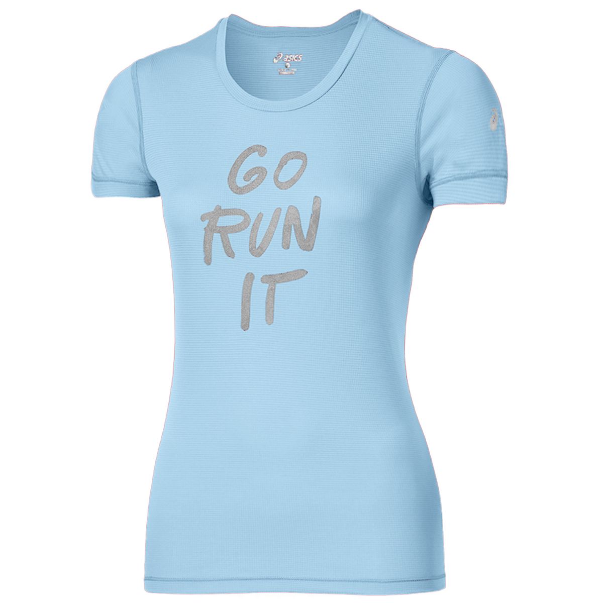 Grafik-Funktionsshirt zum Laufen