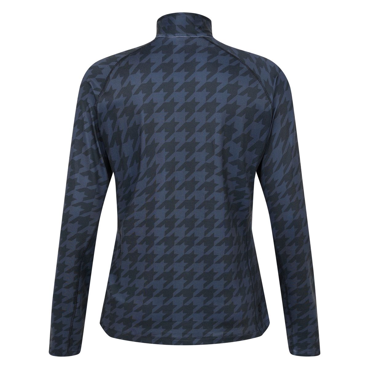 Midlayer mit Hahnentritt-Muster und Reißverschluss