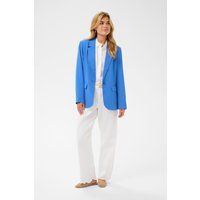 Taillierter Ein-Knopf-Blazer mit Revers