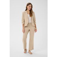 Femininer Blazer mit gerafften Ärmeln
