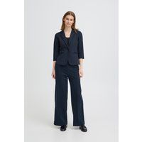 Einreihiger Blazer mit 3/4-Ärmeln